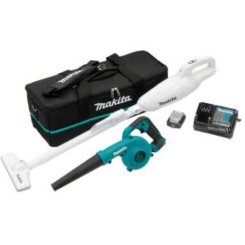 Kit combinato cordless Makita CLX245SAX1 con 1 batterie da 2Ah 12V agli ioni di litio
