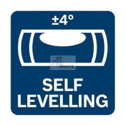 Laser a linea della Croce Rossa Bosch GLL3-50 + BM1 + L-Boxx