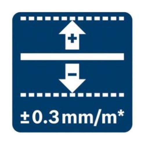 Laser a linea della Croce Rossa Bosch GLL3-50 + BM1 + L-Boxx