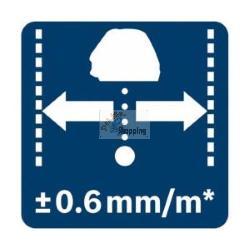 Laser a linea della Croce Rossa Bosch GLL3-50 + BM1 + L-Boxx