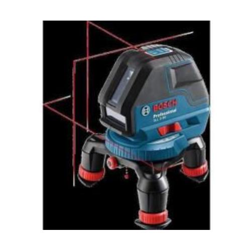 Laser a linea della Croce Rossa Bosch GLL3-50 + BM1 + L-Boxx