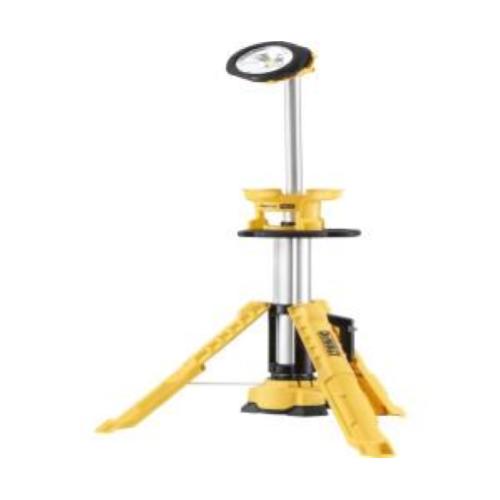 Lampada treppiede senza fili DeWalt DCL079-XJ solo corpo macchina 18V agli ioni di litio