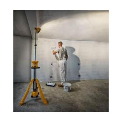 Lampada treppiede senza fili DeWalt DCL079-XJ solo corpo macchina 18V agli ioni di litio