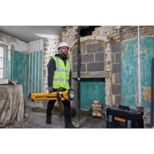 Lampada treppiede senza fili DeWalt DCL079-XJ solo corpo macchina 18V agli ioni di litio