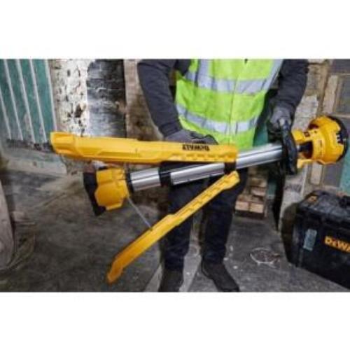 Lampada treppiede senza fili DeWalt DCL079-XJ solo corpo macchina 18V agli ioni di litio