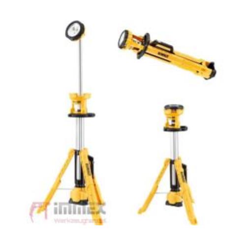 Lampada treppiede senza fili DeWalt DCL079-XJ solo corpo macchina 18V agli ioni di litio