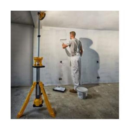 Lampada treppiede senza fili DeWalt DCL079-XJ solo corpo macchina 18V agli ioni di litio