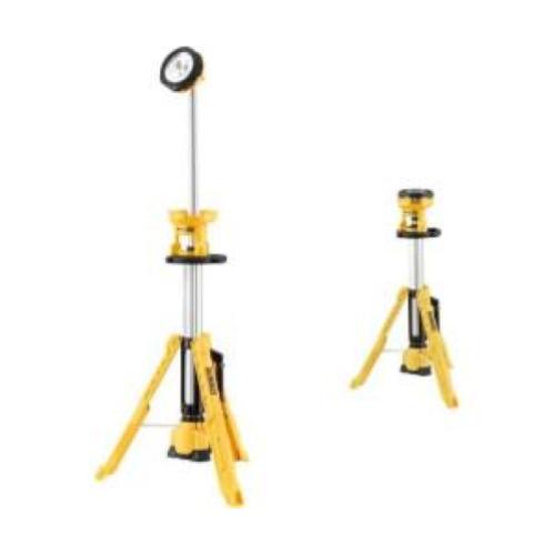 Lampada treppiede senza fili DeWalt DCL079-XJ solo corpo macchina 18V agli ioni di litio