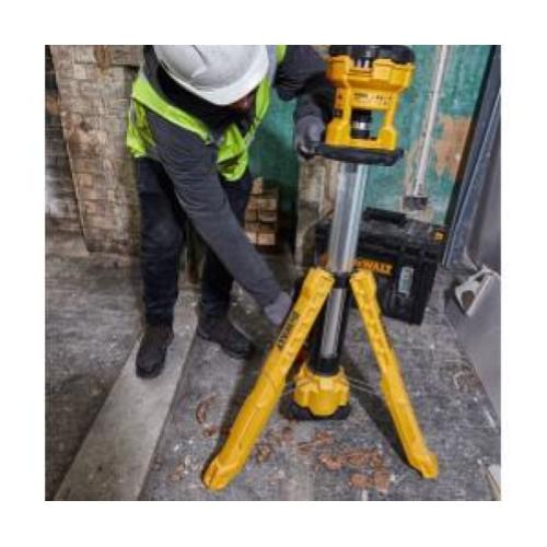 Lampada treppiede senza fili DeWalt DCL079-XJ solo corpo macchina 18V agli ioni di litio