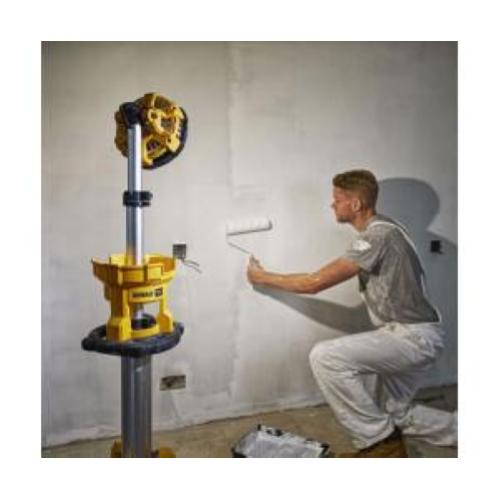 Lampada treppiede senza fili DeWalt DCL079-XJ solo corpo macchina 18V agli ioni di litio