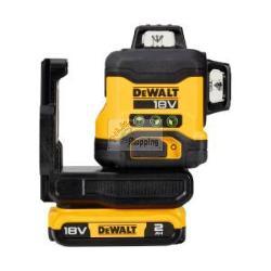 DeWalt DCLE34031D1-QW Laser a linee incrociate verde con 1 batterie da 2Ah 18V Li-Ion con custodia
