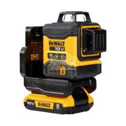 DeWalt DCLE34031D1-QW Laser a linee incrociate verde con 1 batterie da 2Ah 18V Li-Ion con custodia