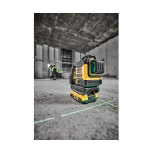 DeWalt DCLE34031D1-QW Laser a linee incrociate verde con 1 batterie da 2Ah 18V Li-Ion con custodia