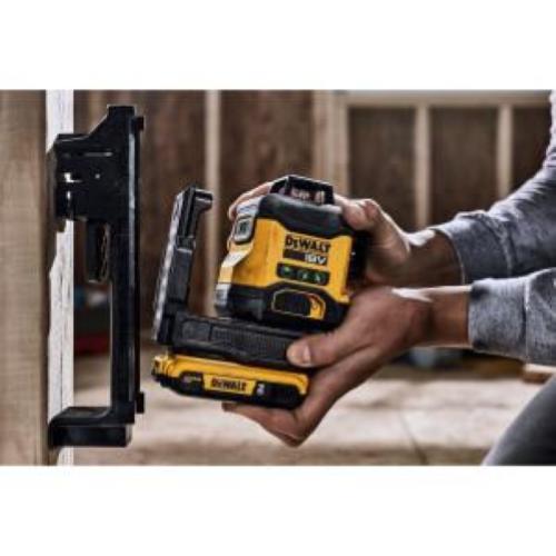 DeWalt DCLE34031D1-QW Laser a linee incrociate verde con 1 batterie da 2Ah 18V Li-Ion con custodia