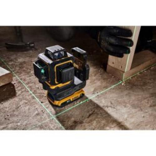 DeWalt DCLE34031D1-QW Laser a linee incrociate verde con 1 batterie da 2Ah 18V Li-Ion con custodia