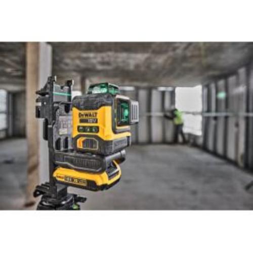 DeWalt DCLE34031D1-QW Laser a linee incrociate verde con 1 batterie da 2Ah 18V Li-Ion con custodia