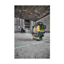 DeWalt DCLE34031D1-QW Laser a linee incrociate verde con 1 batterie da 2Ah 18V Li-Ion con custodia