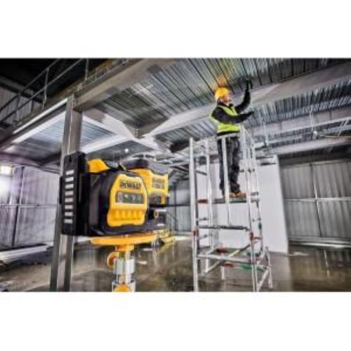 DeWalt DCE089D1G18-QW Laser rotante verde 10 m con 1 batterie da 2Ah 18V Li-Ion con custodia TSTAK