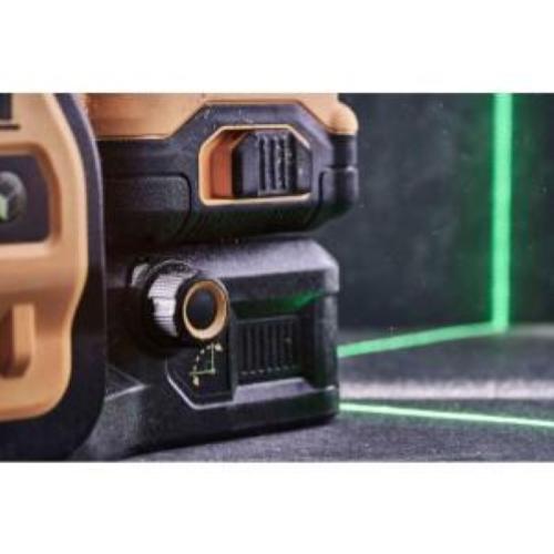 DeWalt DCE089D1G18-QW Laser rotante verde 10 m con 1 batterie da 2Ah 18V Li-Ion con custodia TSTAK