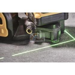 DeWalt DCE089D1G18-QW Laser rotante verde 10 m con 1 batterie da 2Ah 18V Li-Ion con custodia TSTAK