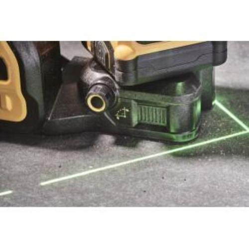 DeWalt DCE089D1G18-QW Laser rotante verde 10 m con 1 batterie da 2Ah 18V Li-Ion con custodia TSTAK