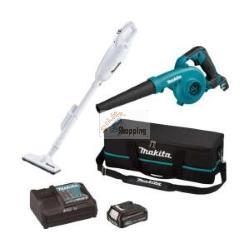 Kit combinato cordless Makita CLX245SAX1 con 1 batterie da 2Ah 12V agli ioni di litio