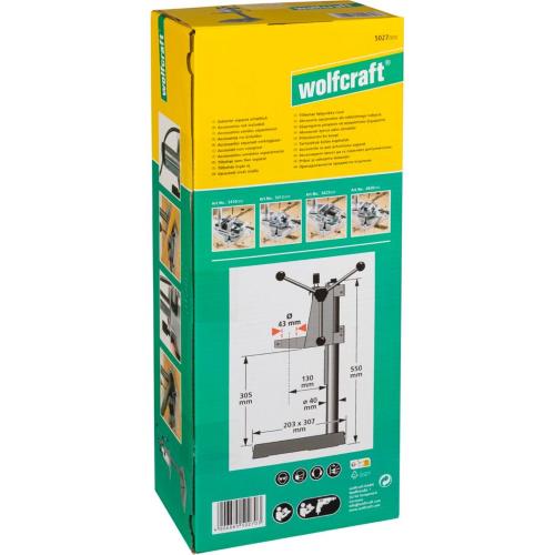 Wolfcraft 5027000 Supporto per Trapano