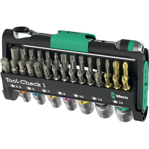 Wera Tool-Check 1 Set Cricchetto e Inserti