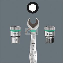 Wera 8100 SC 6 Zyklop Speed Kit con Cricchetto 1/2