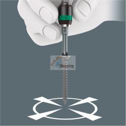 Wera 844/7 Set Bit Maschiatori ad Inserto 8 Pezzi