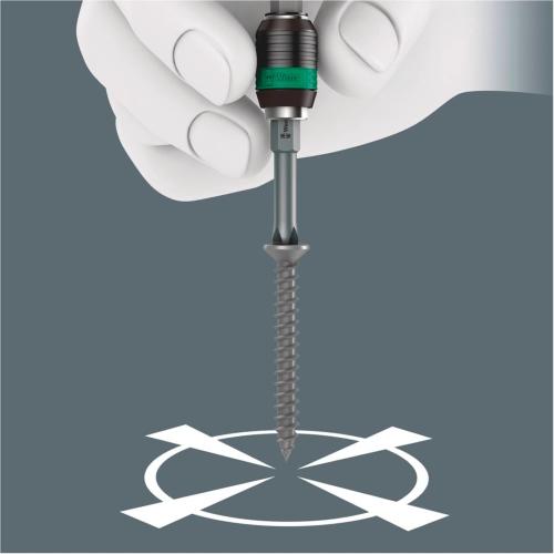 Wera 844/7 Set Bit Maschiatori ad Inserto 8 Pezzi