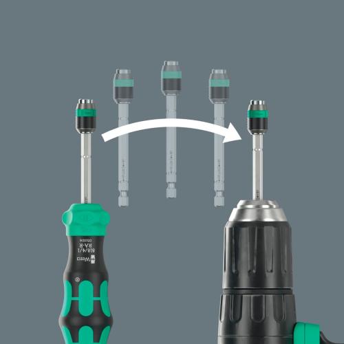 Wera Kraftform Compact 25 RA-R con Custodia