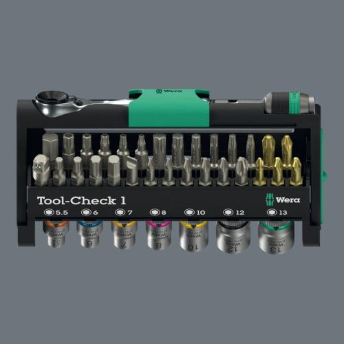 Wera Tool-Check 1 Set Cricchetto e Inserti