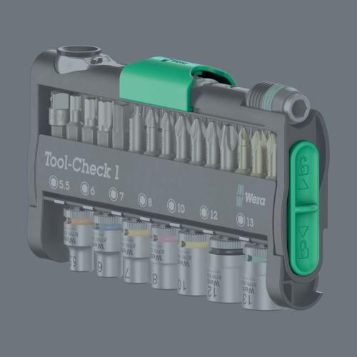Wera Tool-Check 1 Set Cricchetto e Inserti