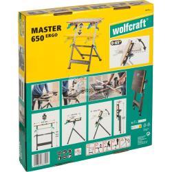 Wolfcraft Master 650 Ergo Banco da Lavoro e Serraggio