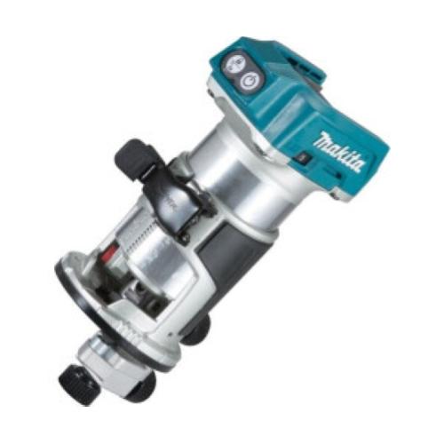 RIFILATORE cordless Makita DRT50ZX4 1/4" 3/8" 30.000 giri/min solo corpo macchina 18V agli ioni di litio