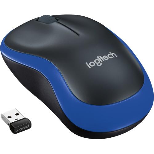 Logitech M185 Mouse Wireless Blu