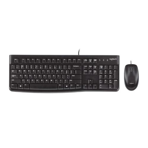 Logitech MK120 Kit Tastiera e Mouse con Cavo