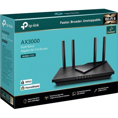 TP-Link Archer AX55 Router Wi-Fi 6 AX3000