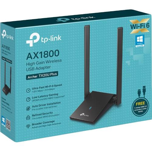 TP-Link Archer TX20U Plus Adattatore USB Wi-Fi 6 AX1800