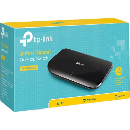TP-Link TL-SG1008D Switch Gigabit Desktop 8 Porte