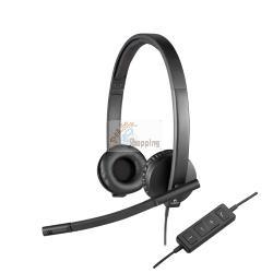 Logitech H570e Stereo Cuffie con Microfono USB-A