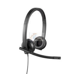 Logitech H570e Stereo Cuffie con Microfono USB-A