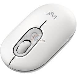 Logitech POP Mouse Wireless con Emoji Bianco
