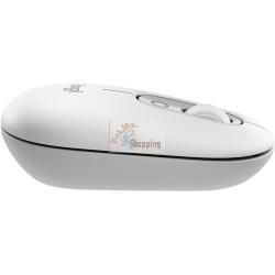 Logitech POP Mouse Wireless con Emoji Bianco