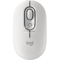 Logitech POP Mouse Wireless con Emoji Bianco