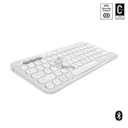 Logitech Pebble Keys 2 K380s Tastiera Bluetooth Bianco