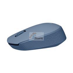 Logitech M171 Mouse Wireless Blu Grigio