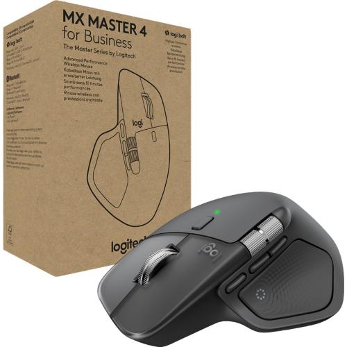 Logitech MX Master 4 for Business Mouse Wireless Graphite