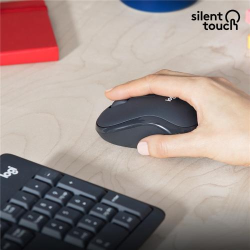 Logitech MK295 Silent Combo Tastiera e Mouse Wireless